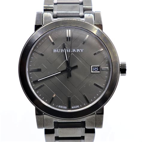 burberry herrenuhr bu9007|Burberry The City Watch Men's Gunmetal BU9007 – Watchlyx.